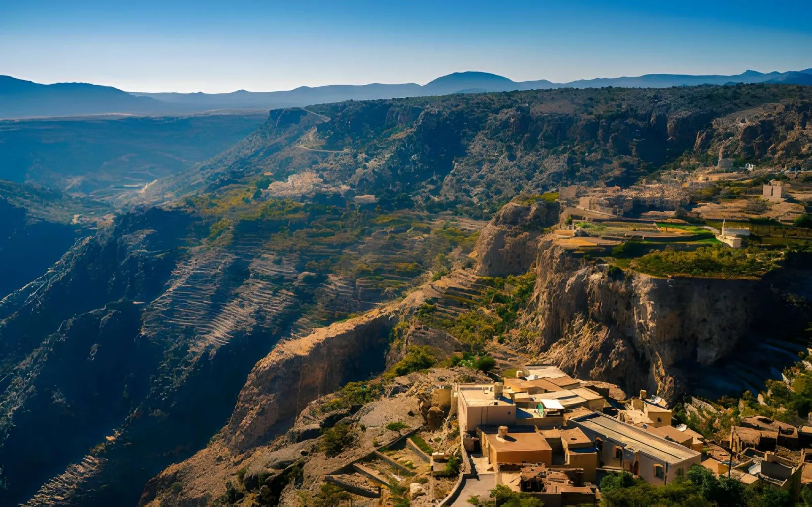 Oman Mountains & Wadis: Jebel Akhdar & Jebel Shams
